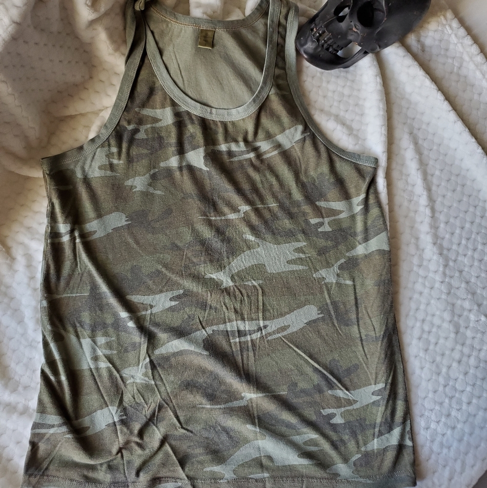 Camouflage tank top